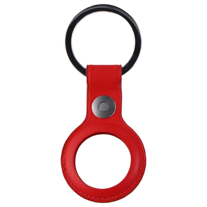 Apple AirTag Leather Key Ring - (Product) RED (MK103ZM/A) Image 2