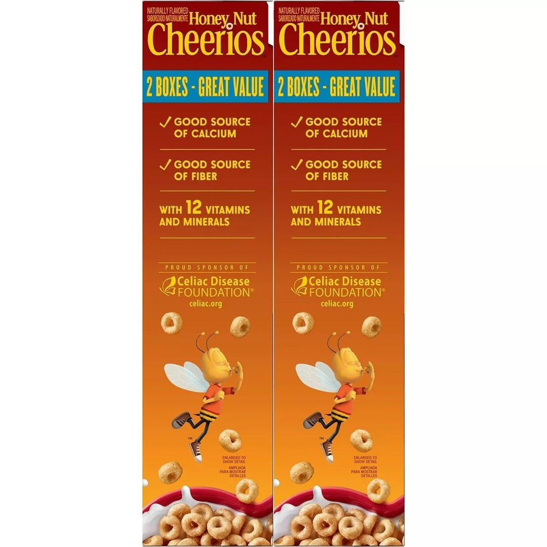 General Mills Honey Nut Cheerios Cereal (24 Ounce box 2 Count) Image 4