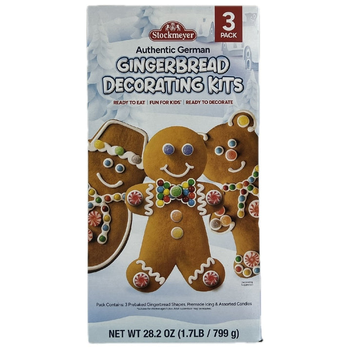 Stockmeyer Gingerbread Man Decorating Kit 28.2 Ounce Image 4