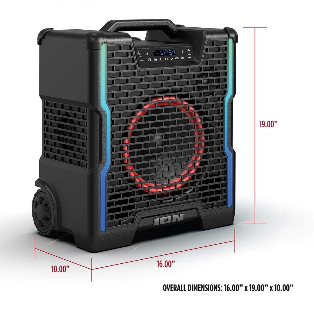 ION Audio Block Rocker Icon Bluetooth Speaker Image 2