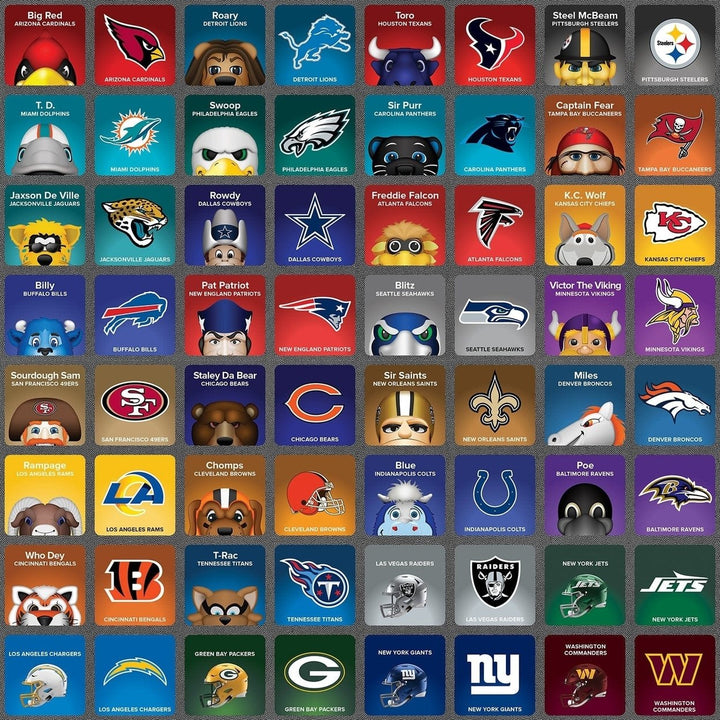 NFL Mascots Matching Game Image 2