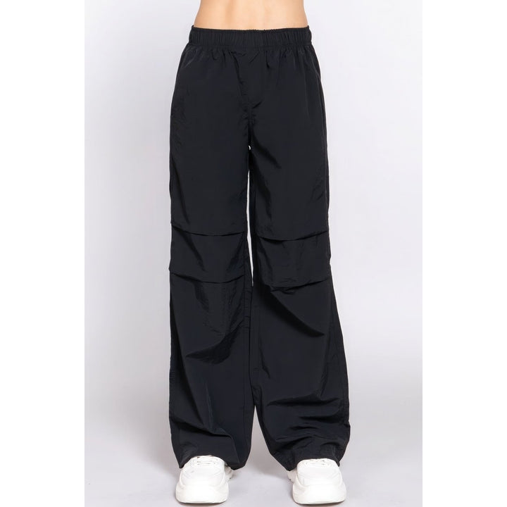 Waist Elastic Parachute Pants Image 1