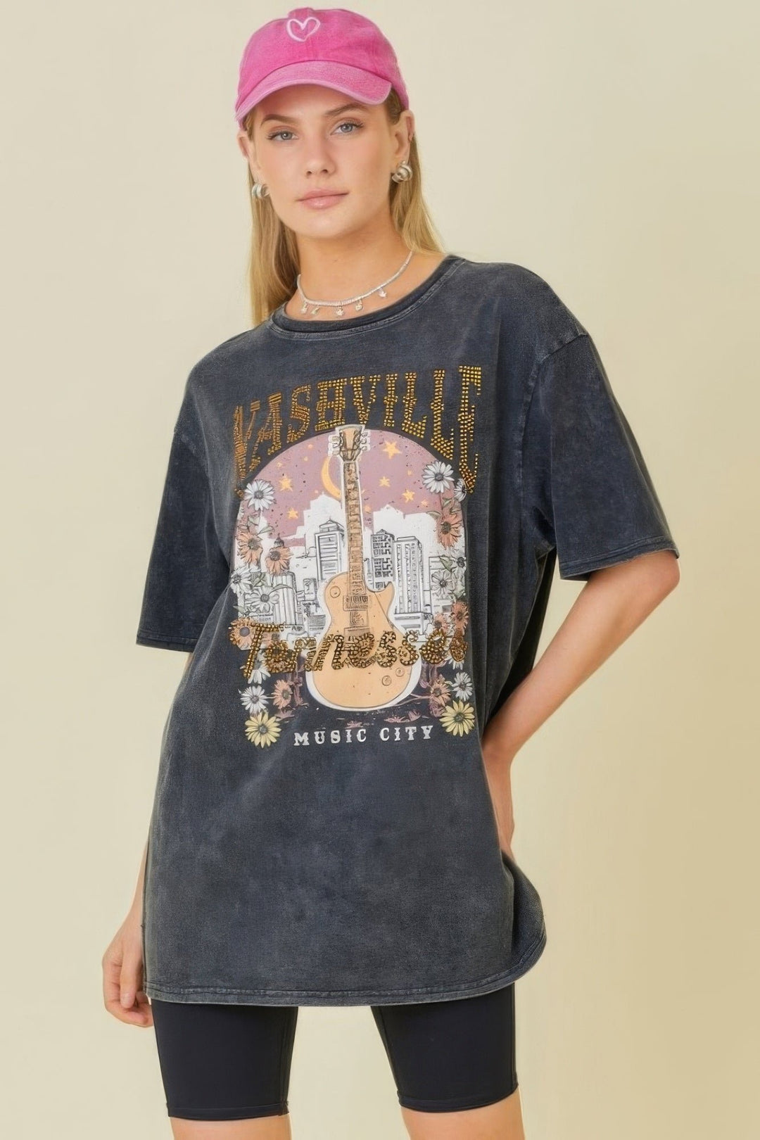 Washing Nashville Music City Graphic T-shirts Image 1