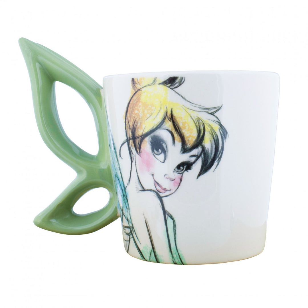 Tinker Bell Wing Handle 16oz Figural Mug Image 1