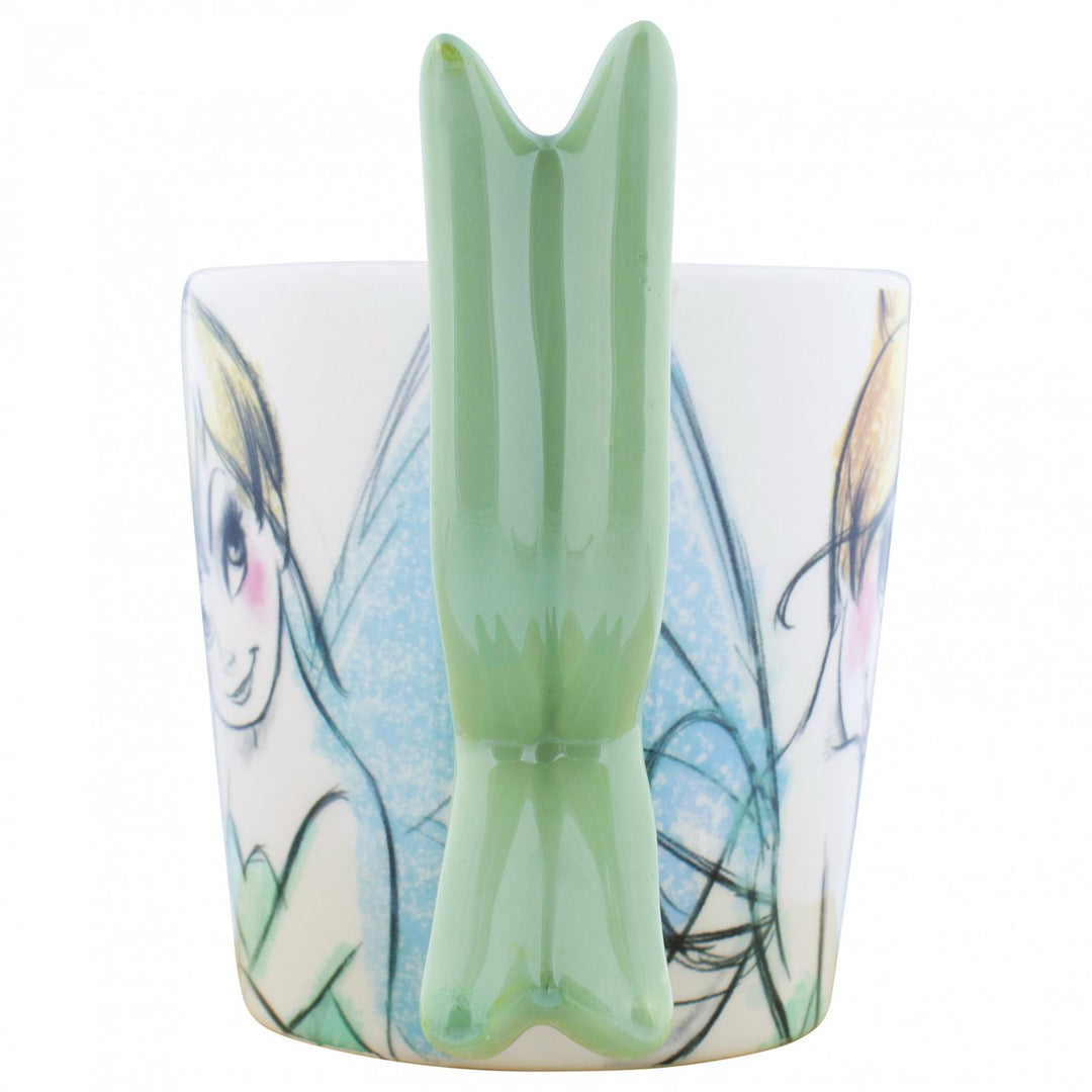 Tinker Bell Wing Handle 16oz Figural Mug Image 2