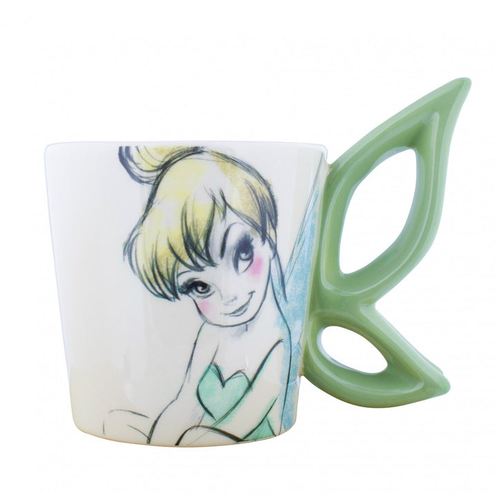 Tinker Bell Wing Handle 16oz Figural Mug Image 3