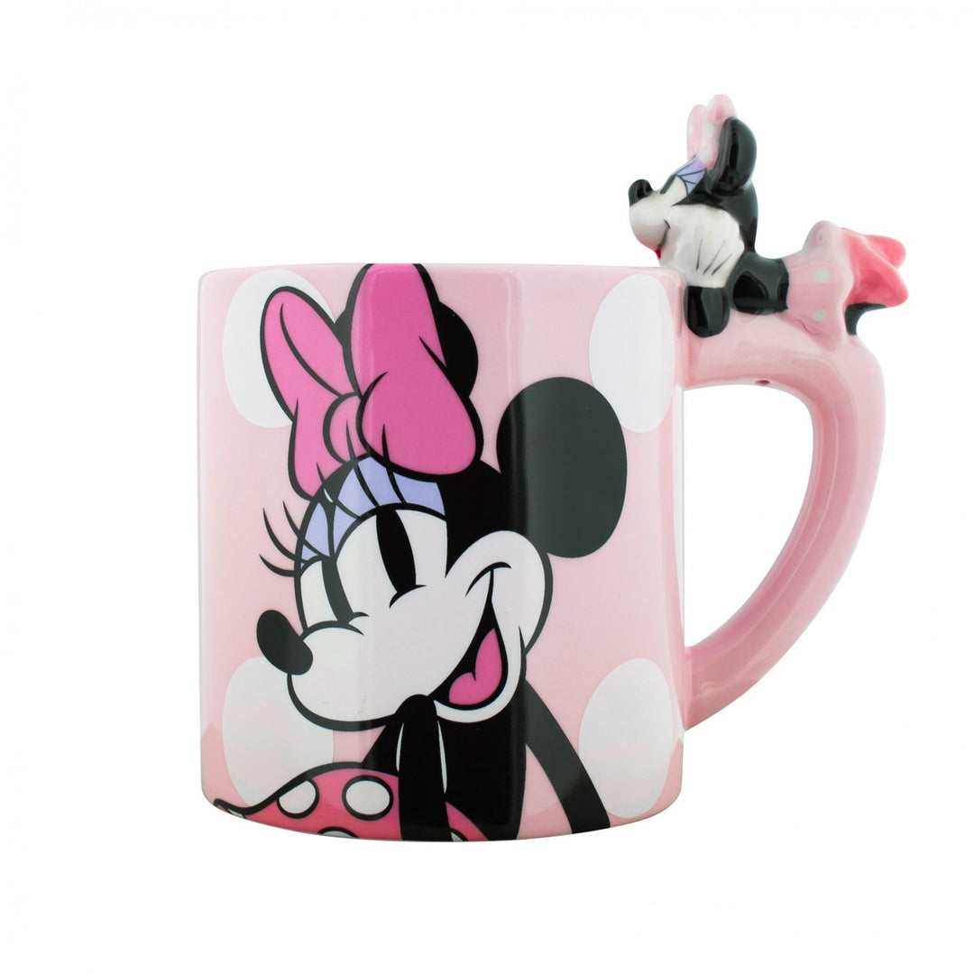 Minnie Mouse 17oz Mug with Sculpted Minnie Handle Image 3