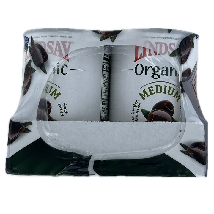 Lindsay Organic Medium Black Ripe Pitted Olives 6 Ounce (Pack of 6) Image 4