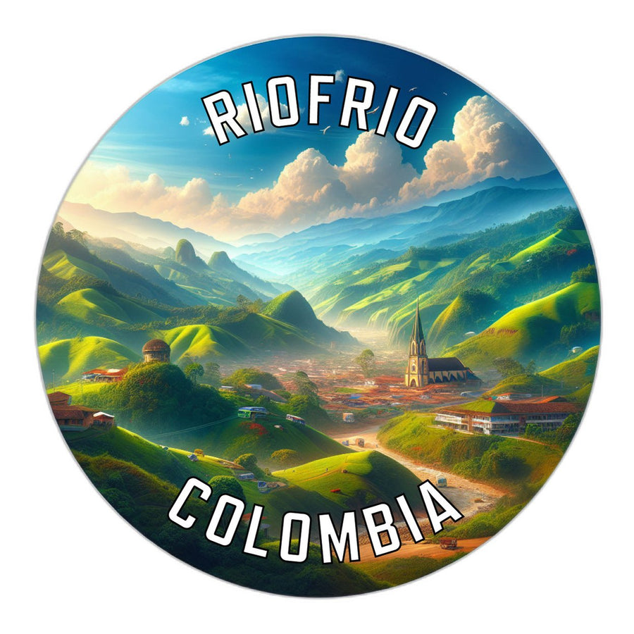 Riofrio Colombia Souvenir Die Cut Flat Magnet Image 1