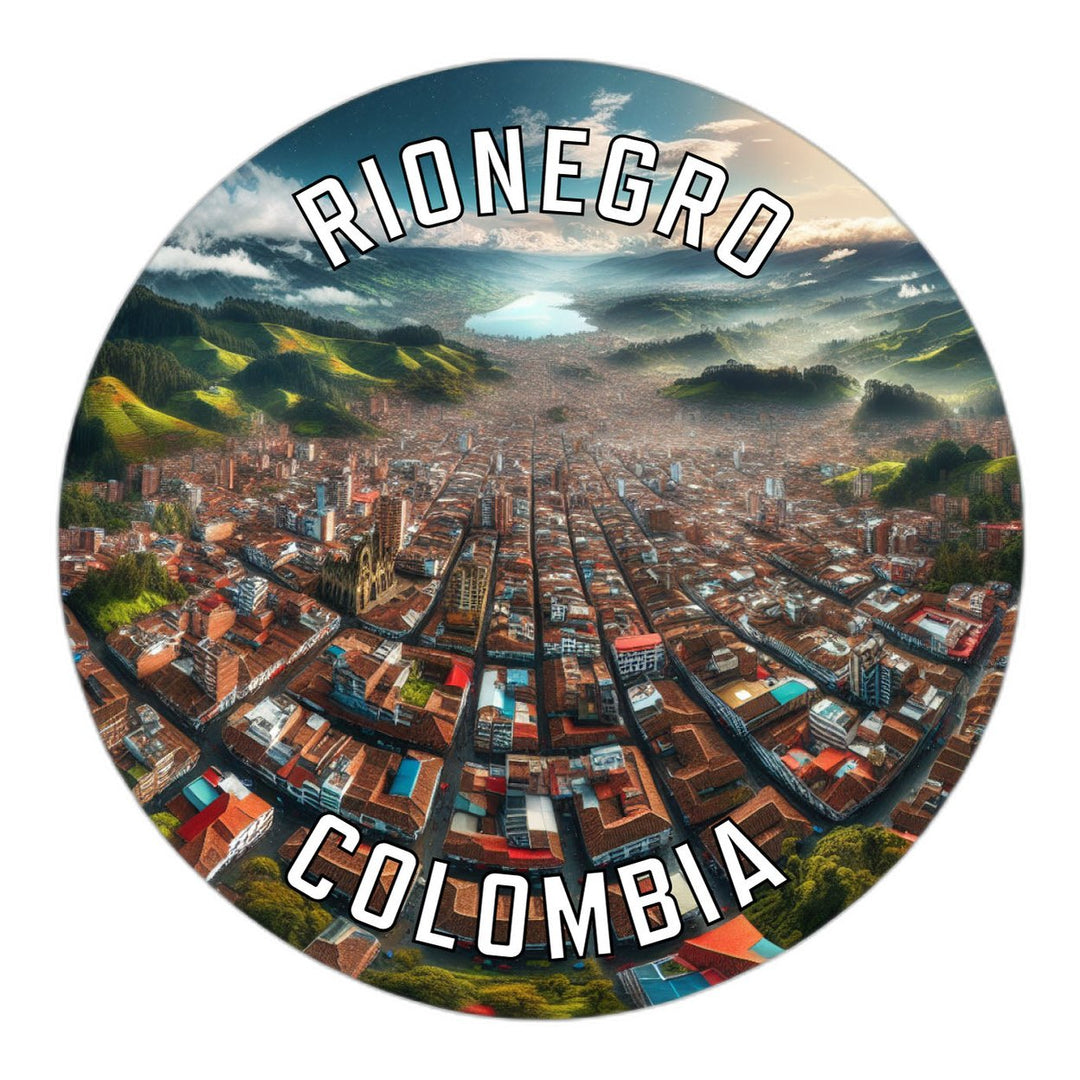 Rionegro Colombia Souvenir Die Cut Flat Magnet Image 1