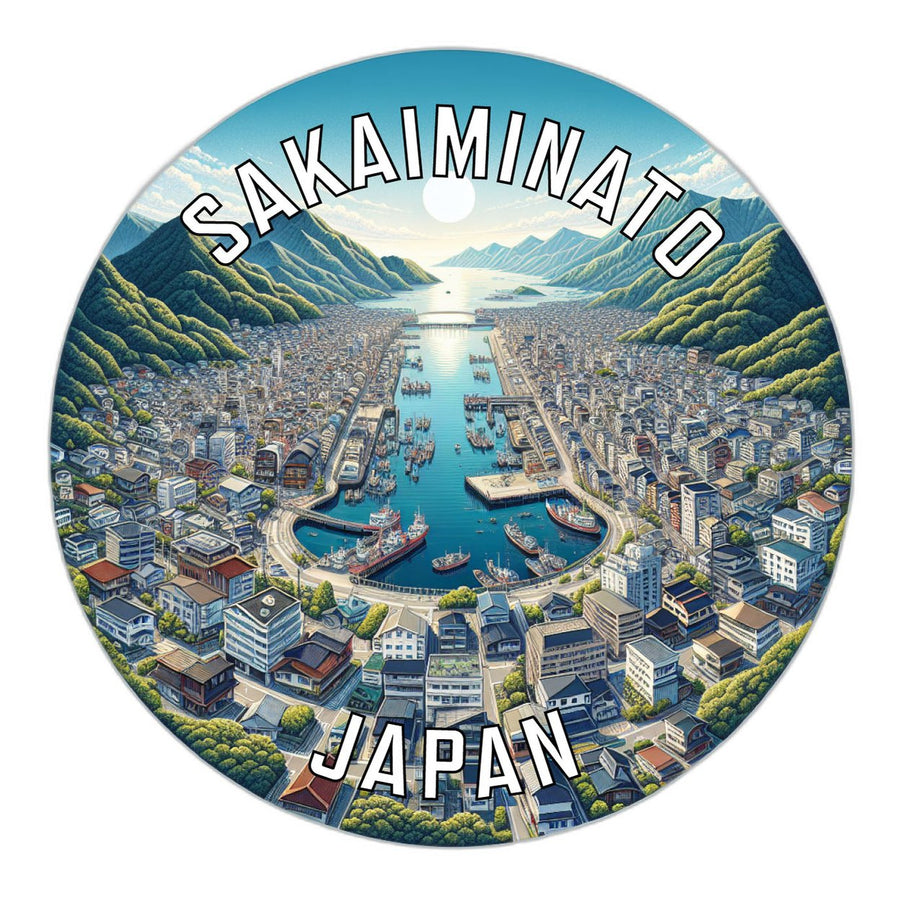 Sakaiminato Japan Souvenir Die Cut Flat Magnet Image 1