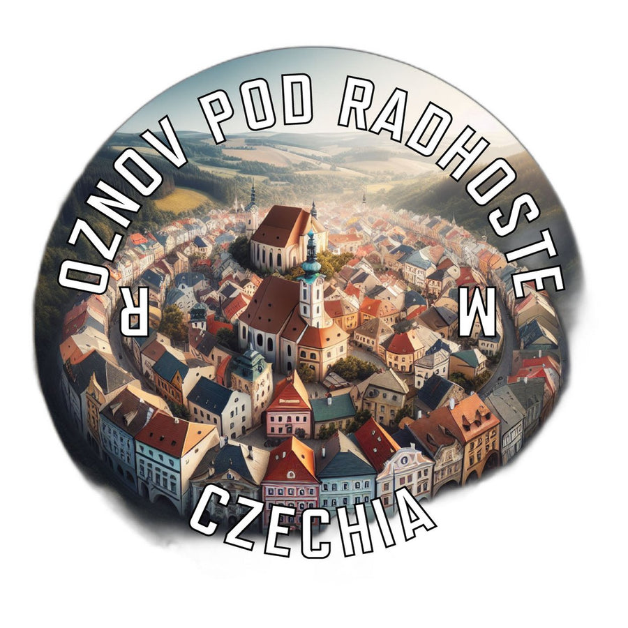 Roznov pod Radhostem Czechia Souvenir Die Cut Flat Magnet Image 1