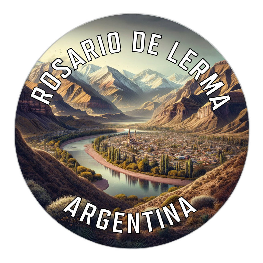 Rosario de Lerma Argentina Souvenir Die Cut Flat Magnet Image 1