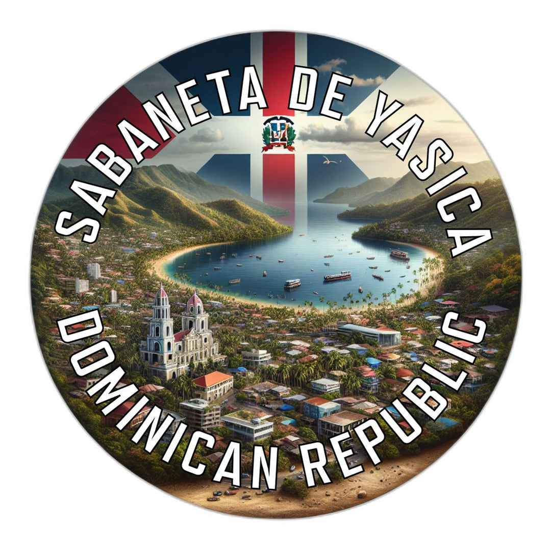 Sabaneta de Yasica Dominican Republic Souvenir Die Cut Flat Magnet Image 1