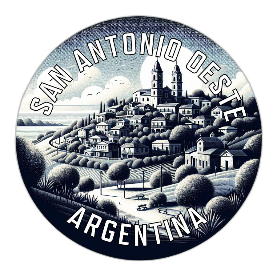 San Antonio Oeste Argentina Souvenir Die Cut Flat Magnet Image 1