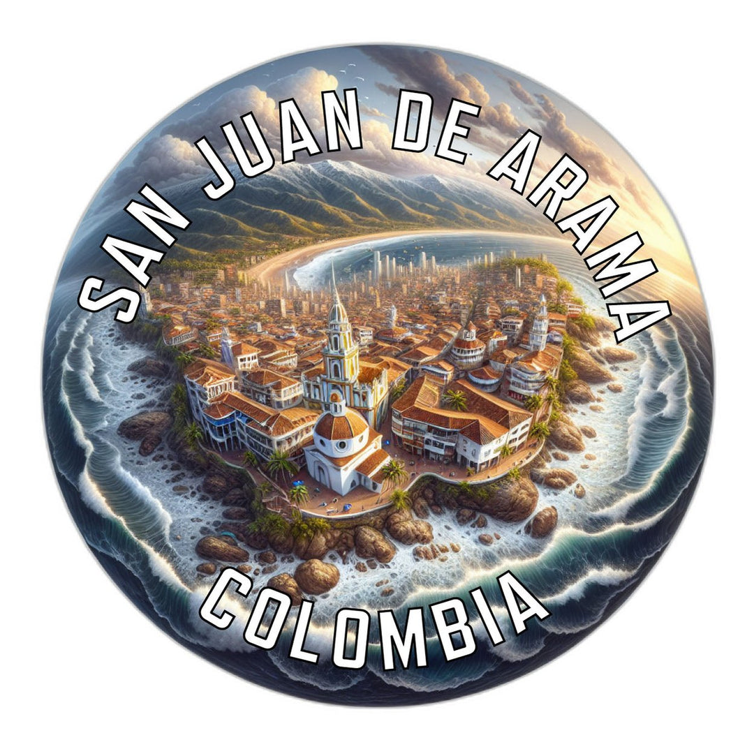 San Juan de Arama Colombia Souvenir Die Cut Flat Magnet Image 1