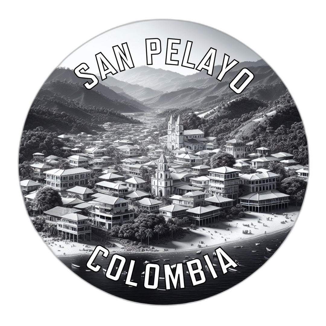 San Pelayo Colombia Souvenir Die Cut Flat Magnet Image 1