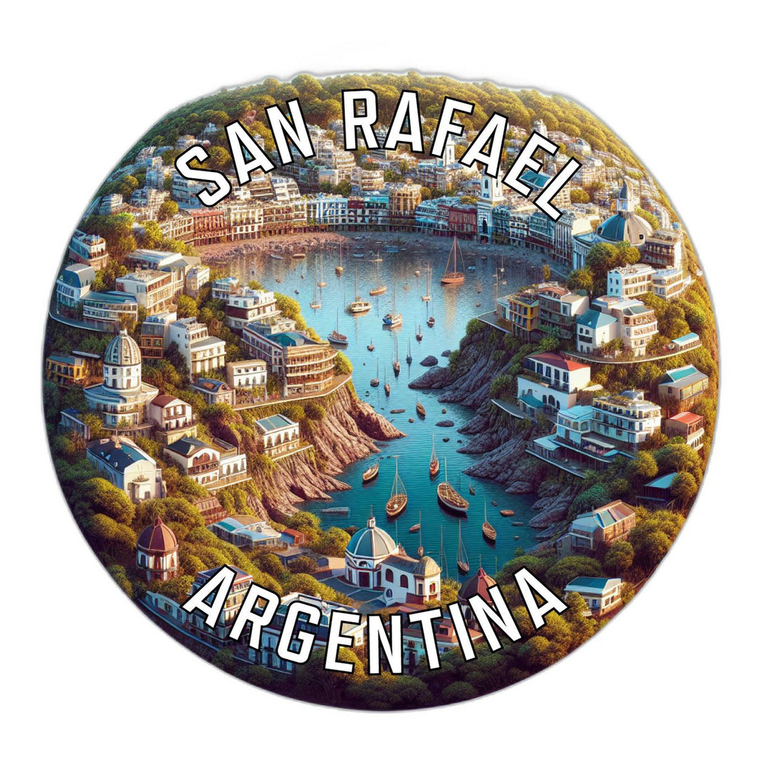 San Rafael Argentina Souvenir Die Cut Flat Magnet Image 1