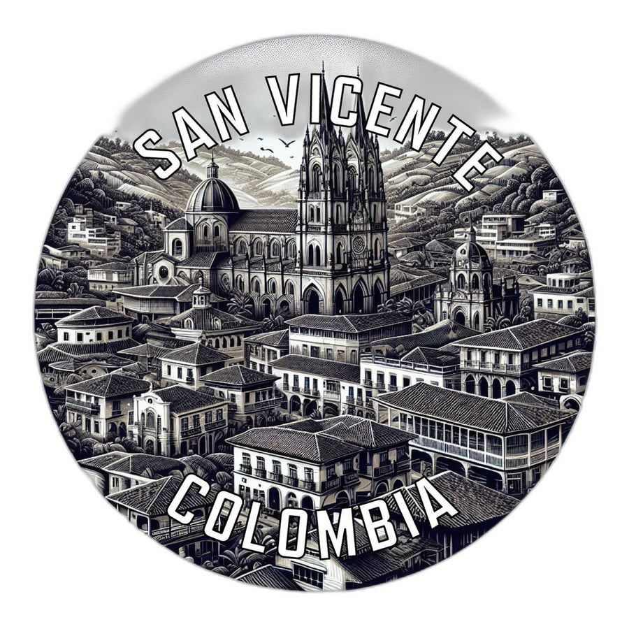 San Vicente Colombia Souvenir Die Cut Flat Magnet Image 1