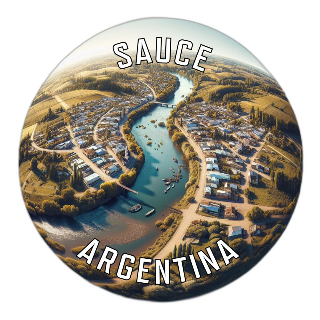 Sauce Argentina Souvenir Die Cut Flat Magnet Image 1