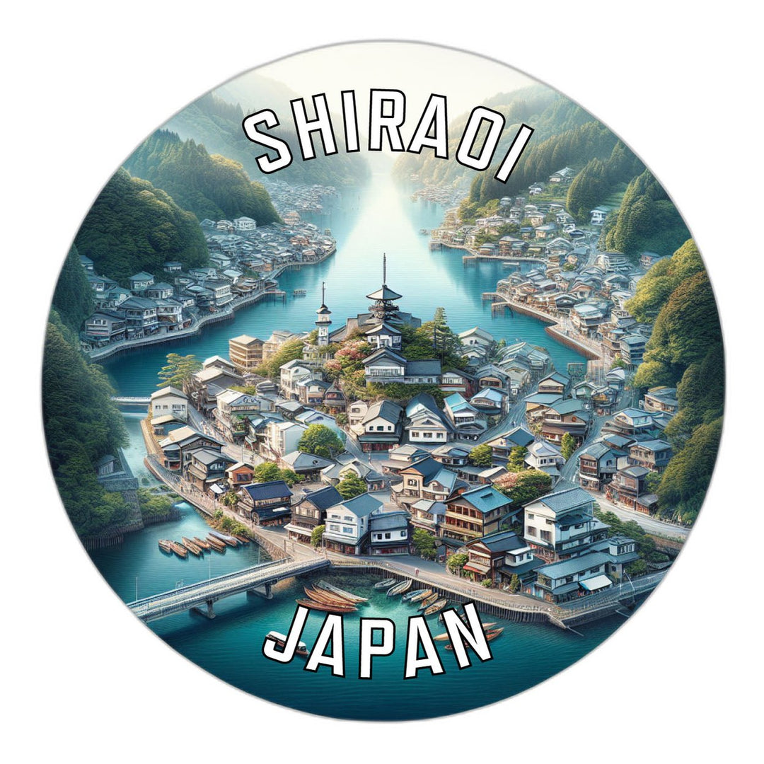 Shiraoi Japan Souvenir Die Cut Flat Magnet Image 1