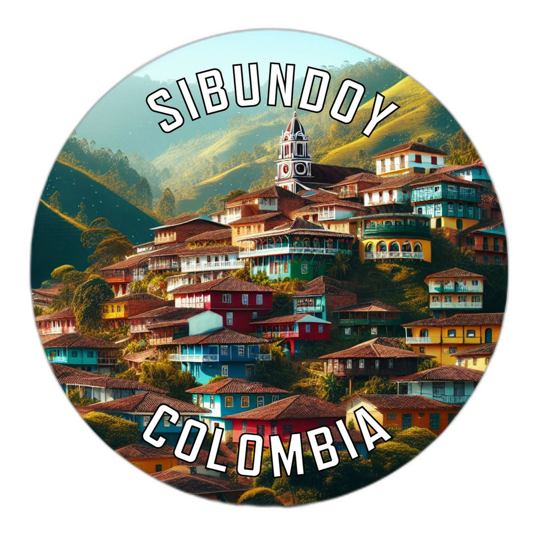 Sibundoy Colombia Souvenir Die Cut Flat Magnet Image 1