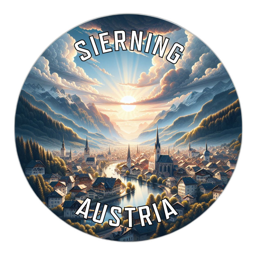 Sierning Austria Souvenir Die Cut Flat Magnet Image 1