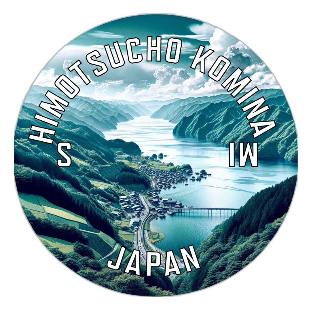 Shimotsucho kominami Japan Souvenir Die Cut Flat Magnet Image 1