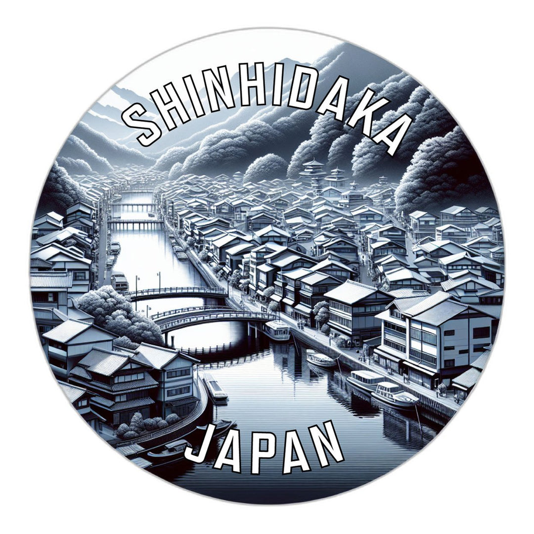 Shinhidaka Japan Souvenir Die Cut Flat Magnet Image 1