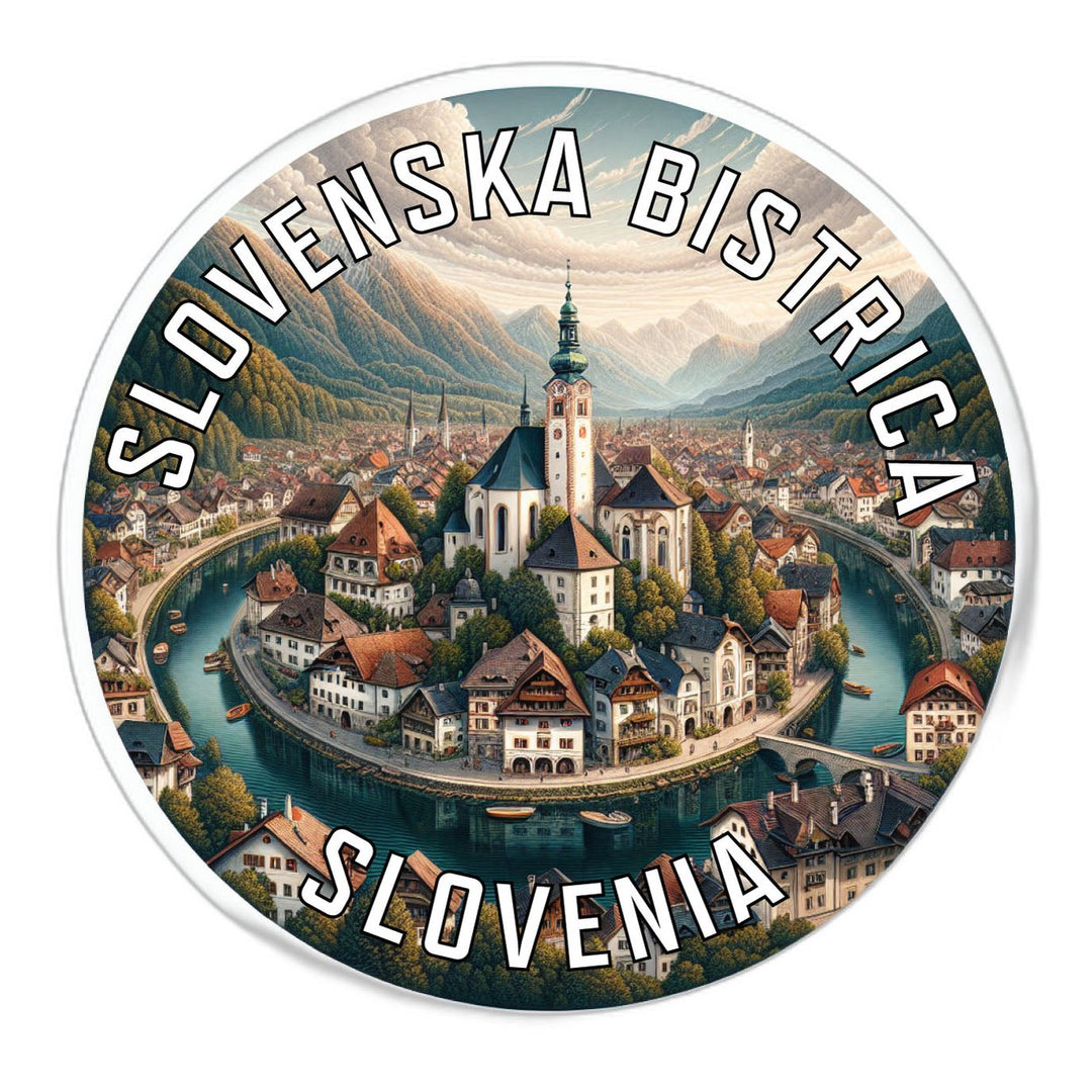 Slovenska Bistrica Slovenia Souvenir Die Cut Flat Magnet Image 1