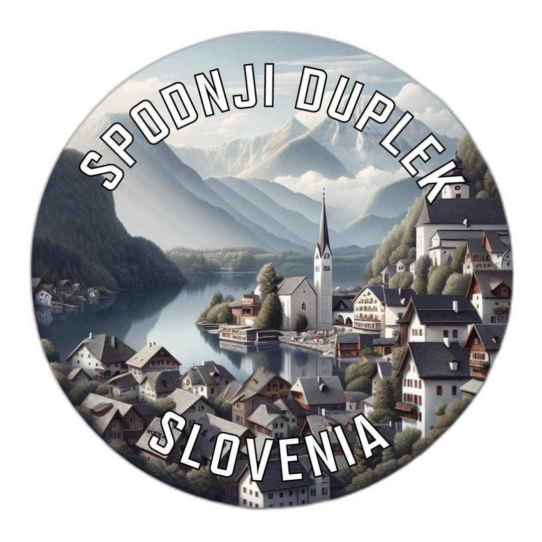 Spodnji Duplek Slovenia Souvenir Die Cut Flat Magnet Image 1