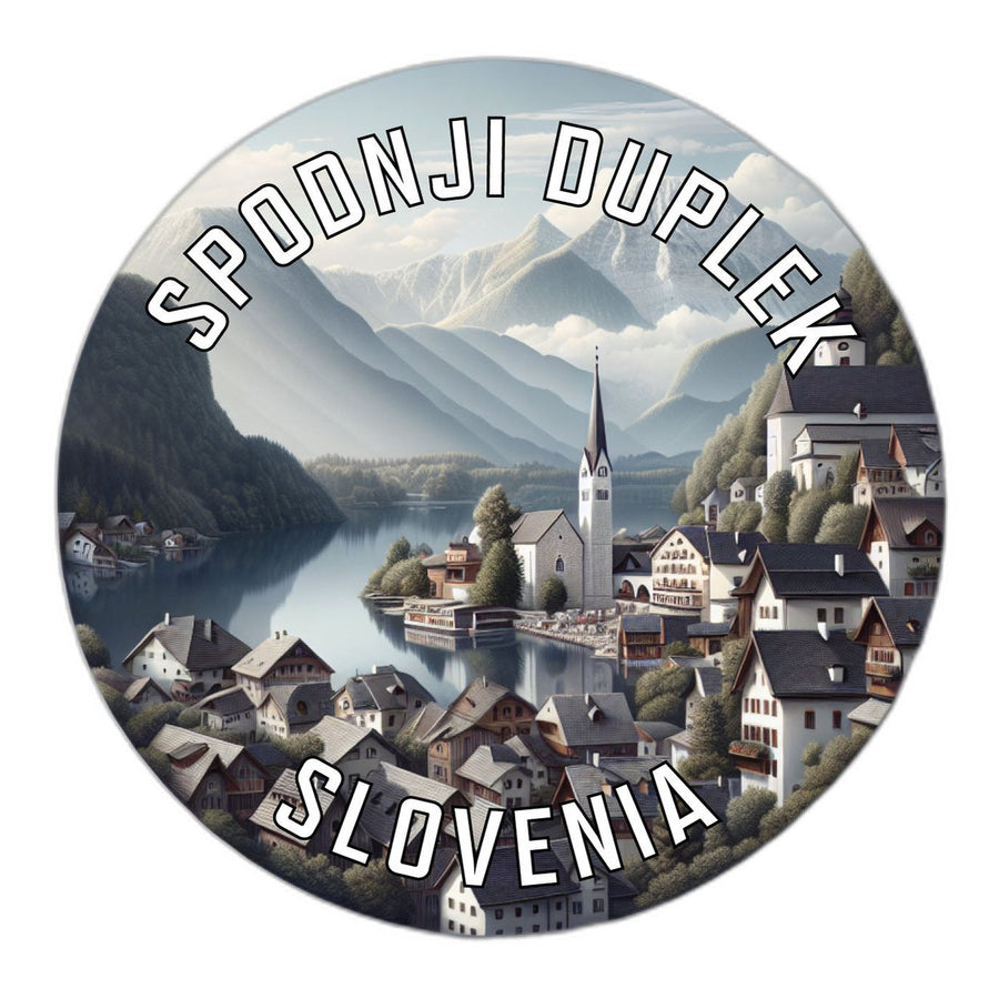 Spodnji Duplek Slovenia Souvenir Die Cut Flat Magnet Image 1