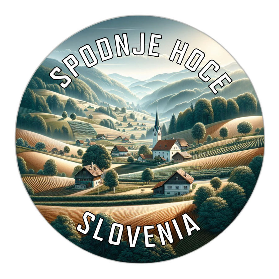 Spodnje Hoce Slovenia Souvenir Die Cut Flat Magnet Image 1