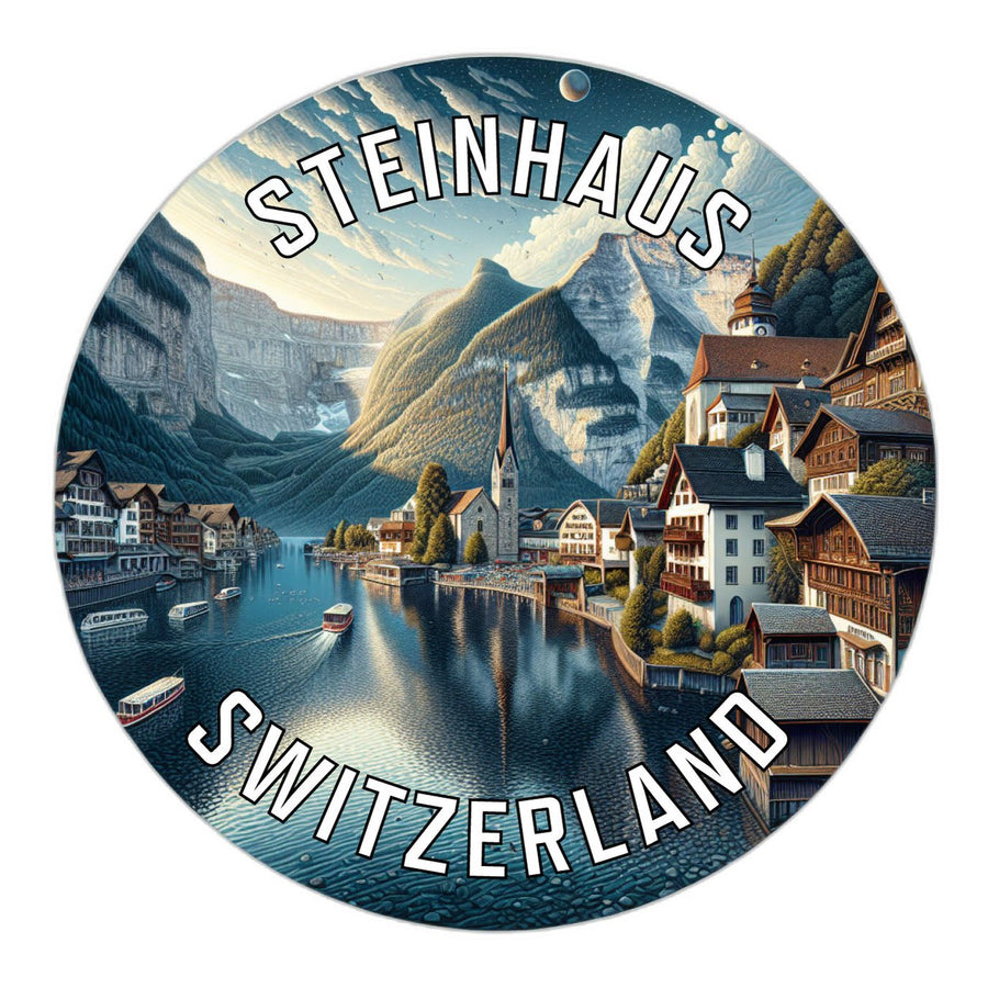 Steinhaus Switzerland Souvenir Die Cut Flat Magnet Image 1