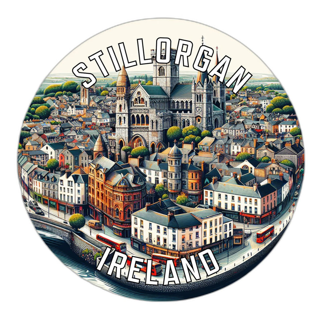 Stillorgan Ireland Souvenir Die Cut Flat Magnet Image 1