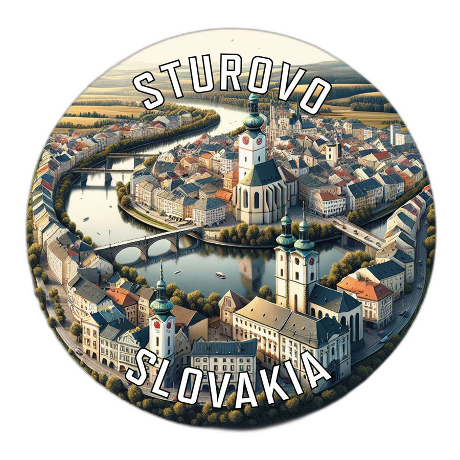 Sturovo Slovakia Souvenir Die Cut Flat Magnet Image 1