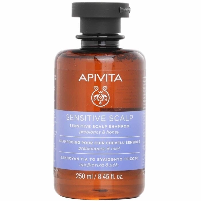 Apivita - Sensitive Scalp Shampoo Prebiotics and Honey(250ml) Image 1