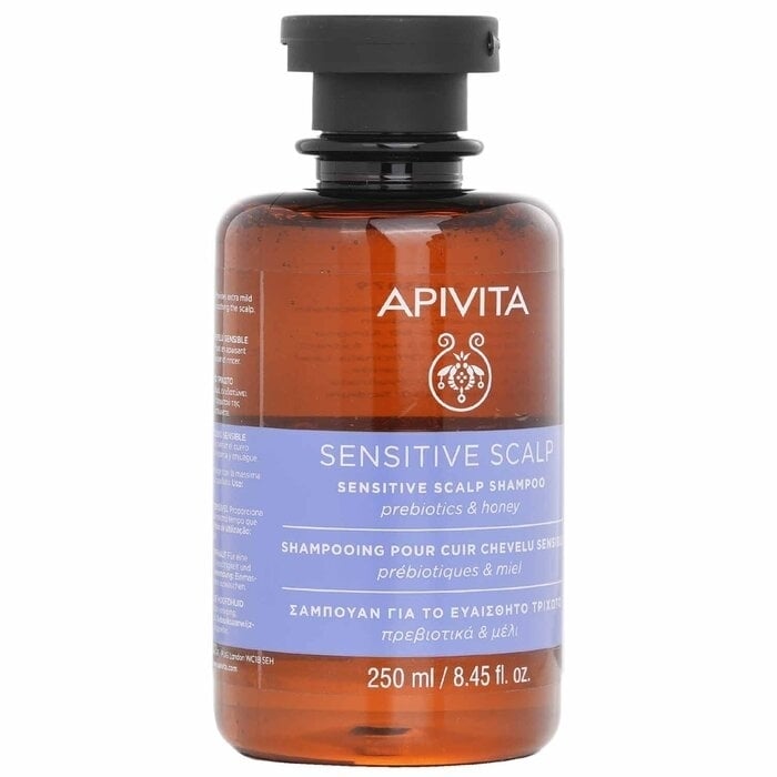 Apivita - Sensitive Scalp Shampoo Prebiotics and Honey(250ml) Image 2