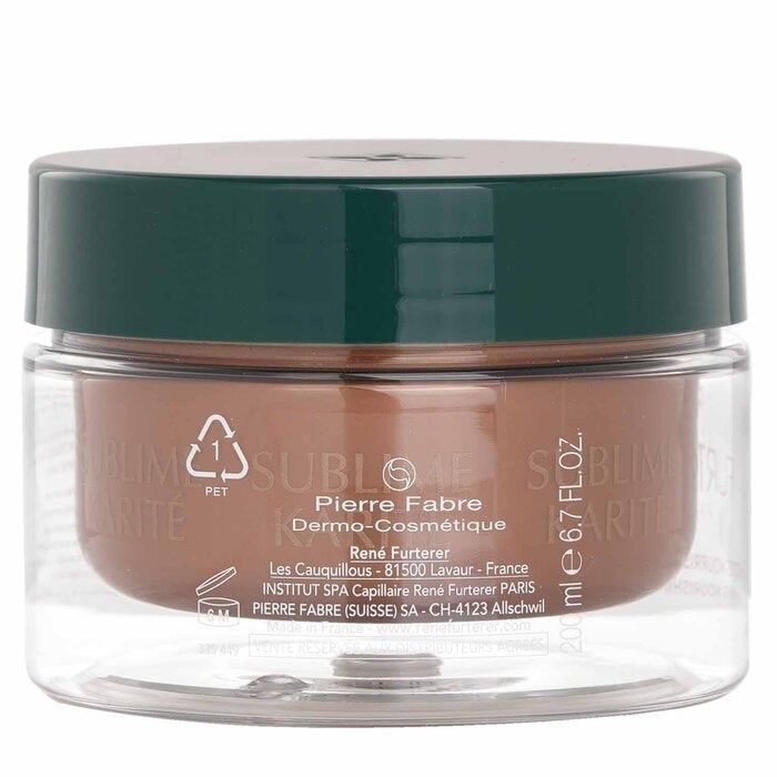 Rene Furterer - Sublime Karite Taming Nourishing Mask(200ml) Image 3