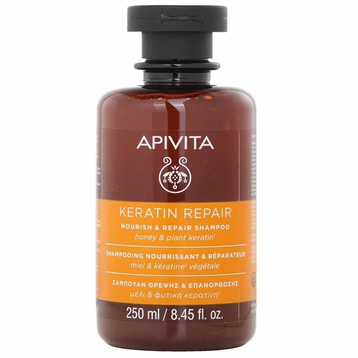 Apivita - Keratin Repair Nourish and Repair Shampoo(250ml) Image 1