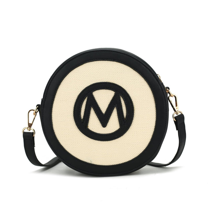 MKFCollection Acacia canteen crossbody bag - Vegan Leather Designer Handbag Image 1