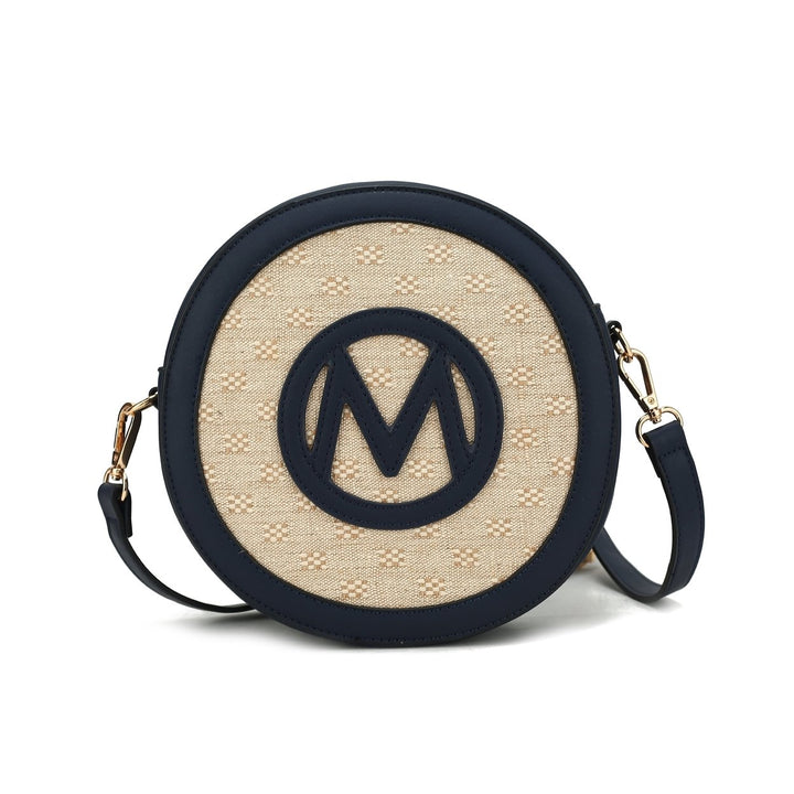 MKFCollection Acacia canteen crossbody bag - Vegan Leather Designer Handbag Image 8