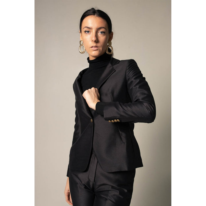 Womens Blazer/Suit in Black Image 4