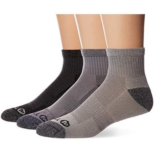 Merrell Mens and Womens Recycled Everyday Low Cut Tab Socks 3 Pair Pack - Repreve Arch Support Band and Breathable Mesh Image 3