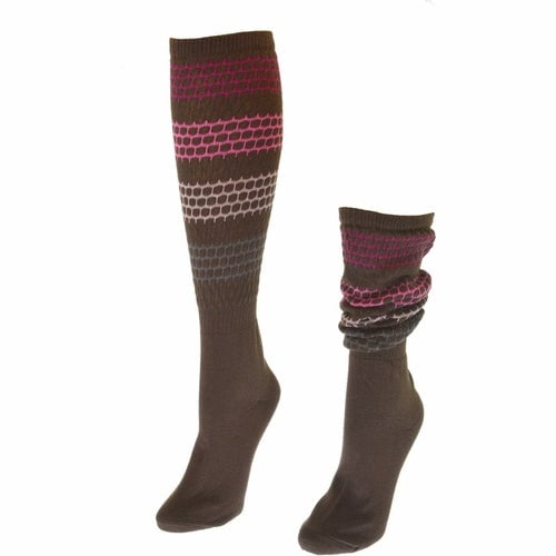 Womens Slouch or Knee High Organic Cotton Socks 2 Pr. or 3 Pr. Pack Image 2