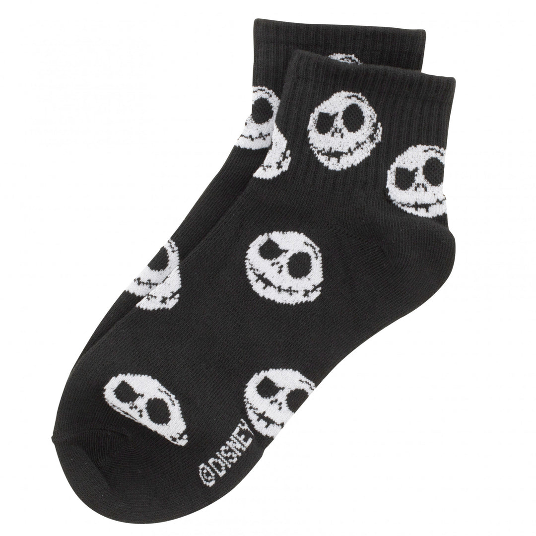 Nightmare Before Christmas Jack Skellington Womens 8-Pair Mid Crew Socks Image 2