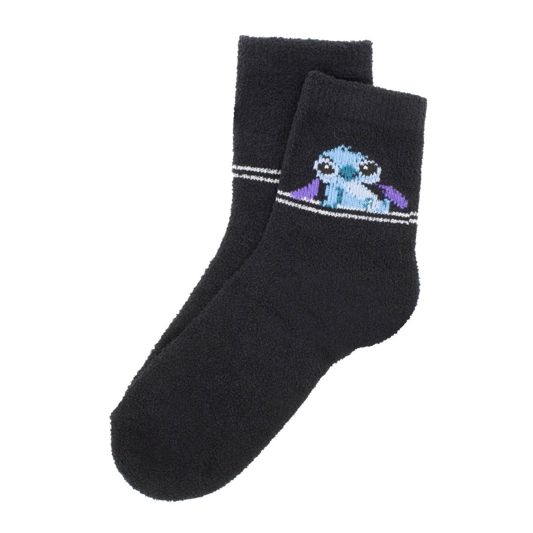 Lilo and Stitch Chillin Fuzzy Crew Socks 3-Pair Box Set Image 2