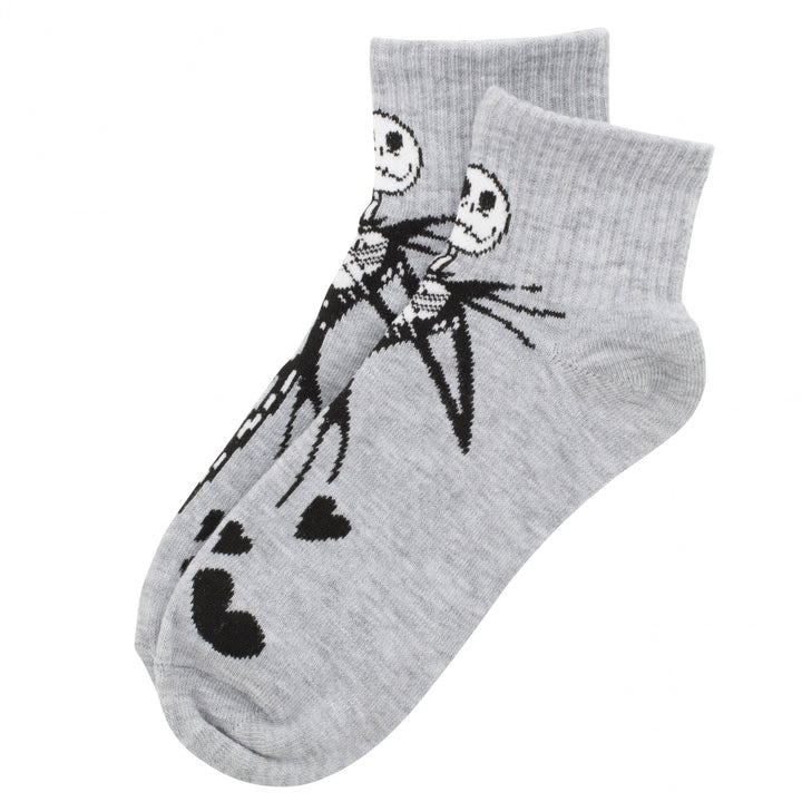 Nightmare Before Christmas Jack Skellington Womens 8-Pair Mid Crew Socks Image 3