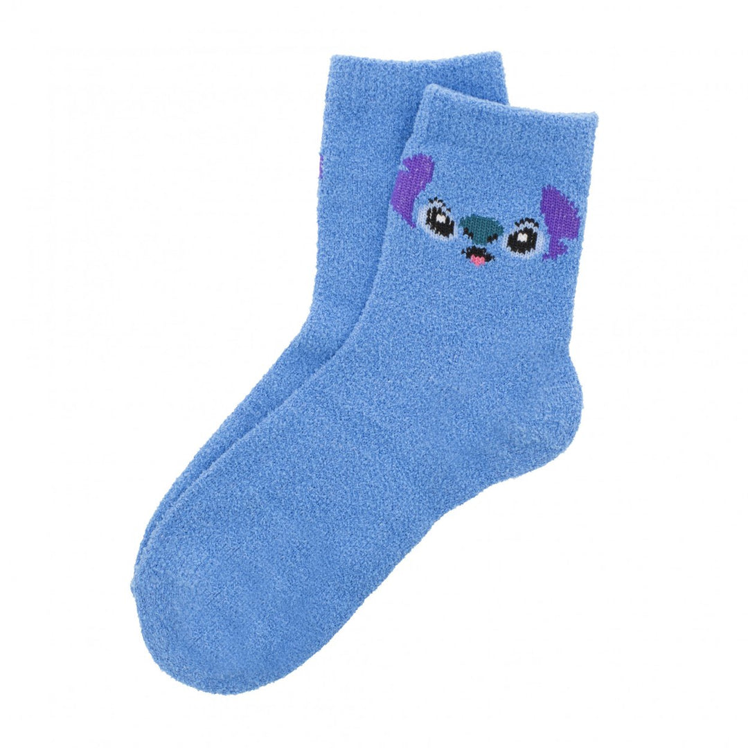 Lilo and Stitch Chillin Fuzzy Crew Socks 3-Pair Box Set Image 4