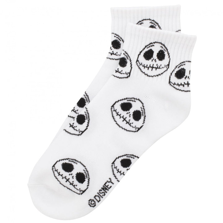 Nightmare Before Christmas Jack Skellington Womens 8-Pair Mid Crew Socks Image 4